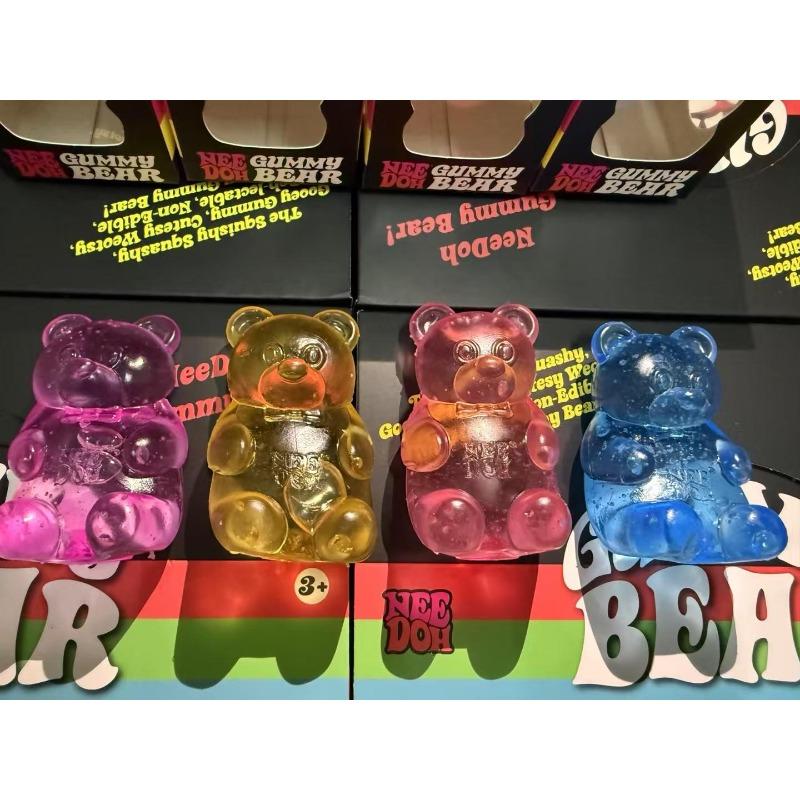 Quallenwürfel Quetschspielzeug Weiches Gelee Kneten Stressabbau Sensorisches Fidget NeeDoh Kinder Erwachsene Konzentration Antistress Angstspielzeug