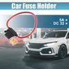 uxcell 2 Stück DC 32V 10 AWG Inline-Sicherungshalter Convoy ATC-Stil mit 4 Stück 5A Sicherungen