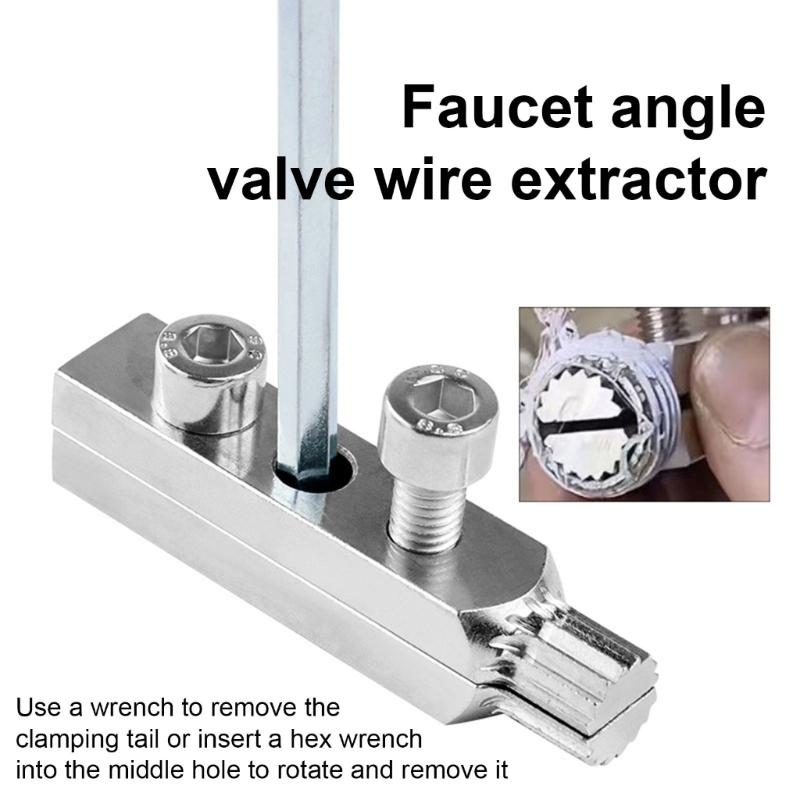 Valves Faucet Removal Tool Suitable for Efficient Extraction of Broken Screws and Water Pipe Challenging Plumbing Tasks