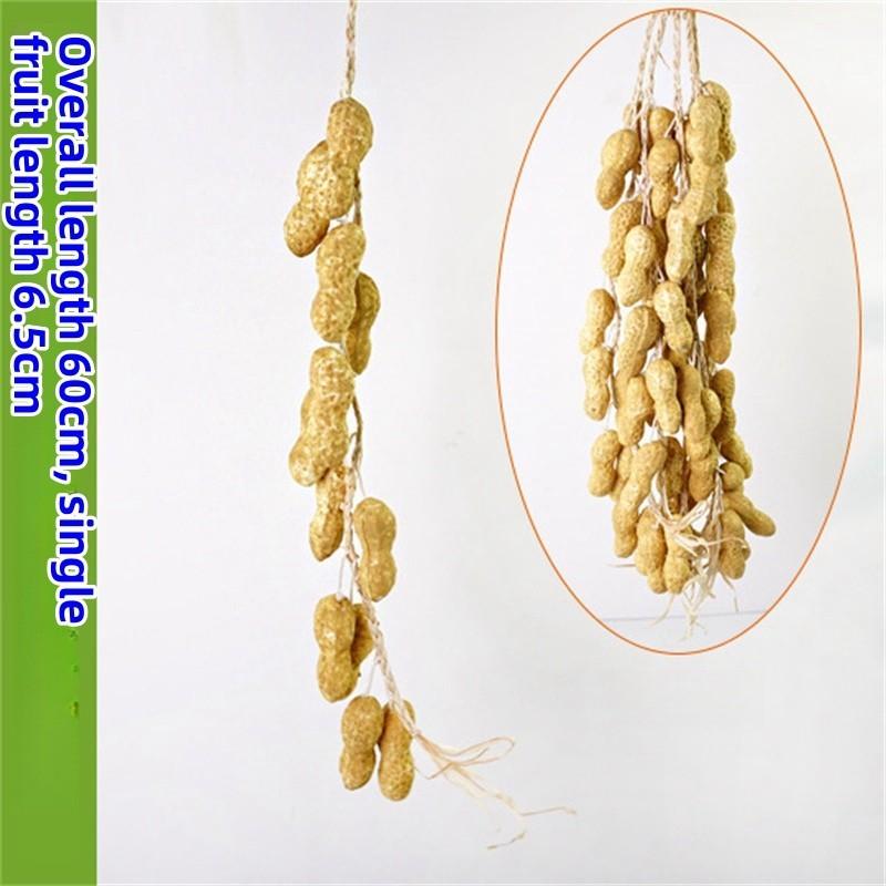Artificial Fruit and Vegetable Hanging Skewers Harvest Festival Farmhouse Restaurant Hanging Decorations Artificial Chili Jade Rice String Model