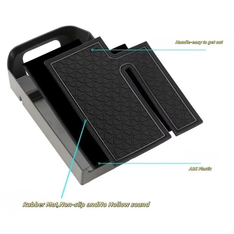 For Toyota RAV4      2024 Center Console Organizer Armrest Secondary Storage Tray Organizer Accessories