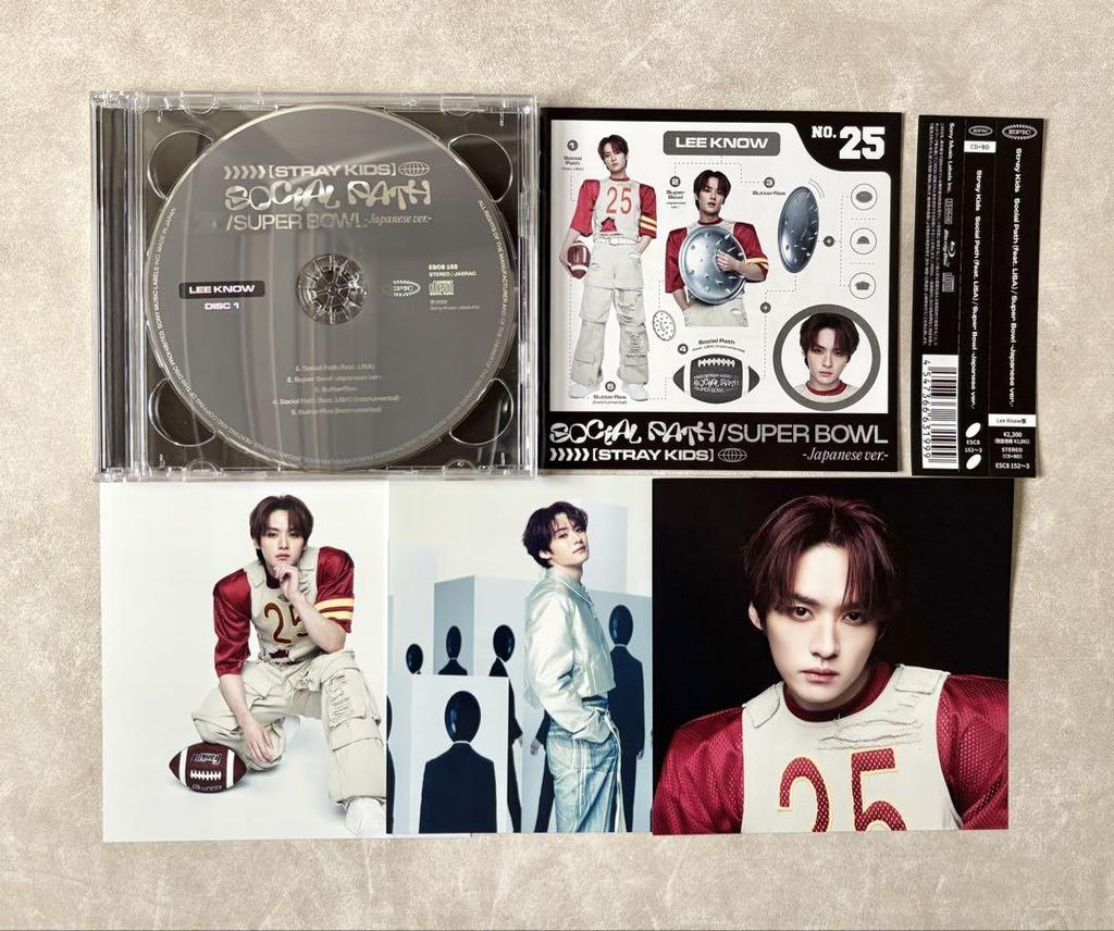 [USED] Stray Kids Sukish Reno Album CD Set Trading Card