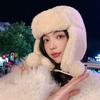 Winter Women Plush Hat Fashion Ear Protection Hooded New Lei Feng Hat