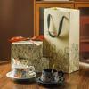 Gift Accompaniment Morris Style Designer Cooperation Teachers' Day Event Gift Painting Retro Flower Coffee Cup Saucer