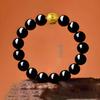 Obsidian Bracelet for Good Luck - Unisex Bead Design