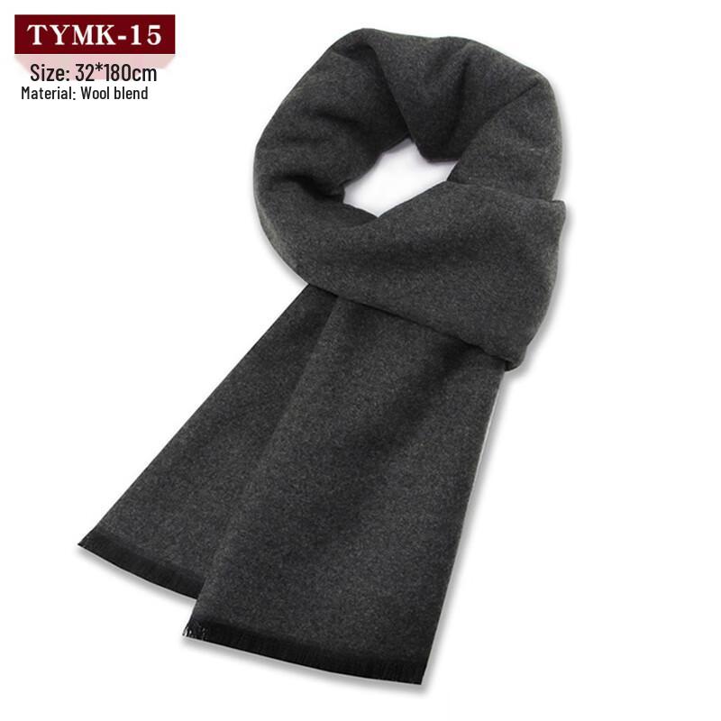 Jdn Tiara Men's Wool Blend Winter Scarf