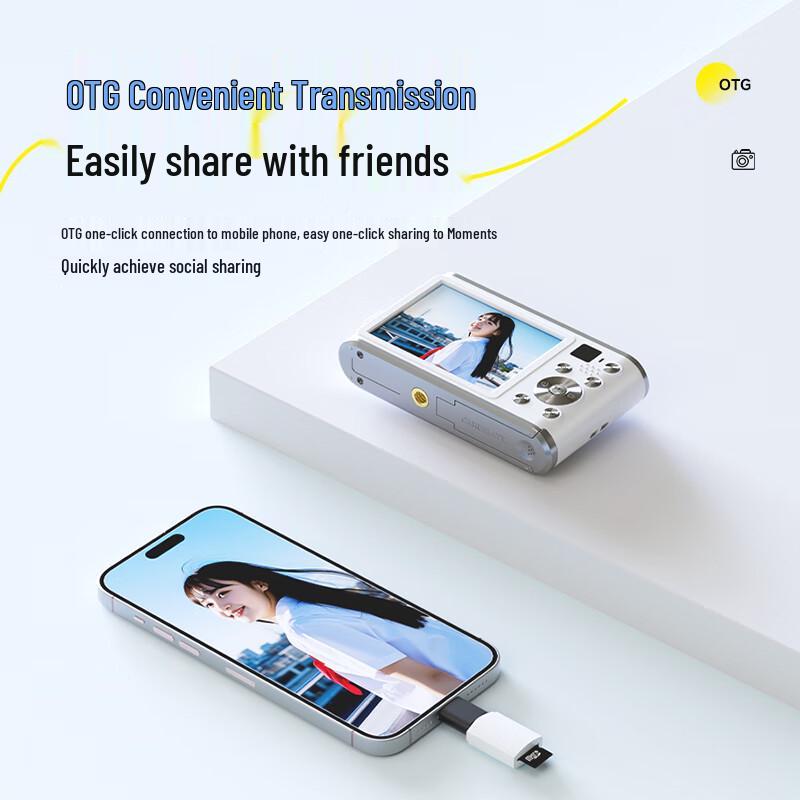 SONGDIAN 64MP Dual-Camera Portable Digital Camera