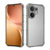 KEYSION Heavy Duty Shockproof Phone Case for VIVO V60 Soft Silicone+PC Translucent Matte Back Cover for VIVO V60 5G