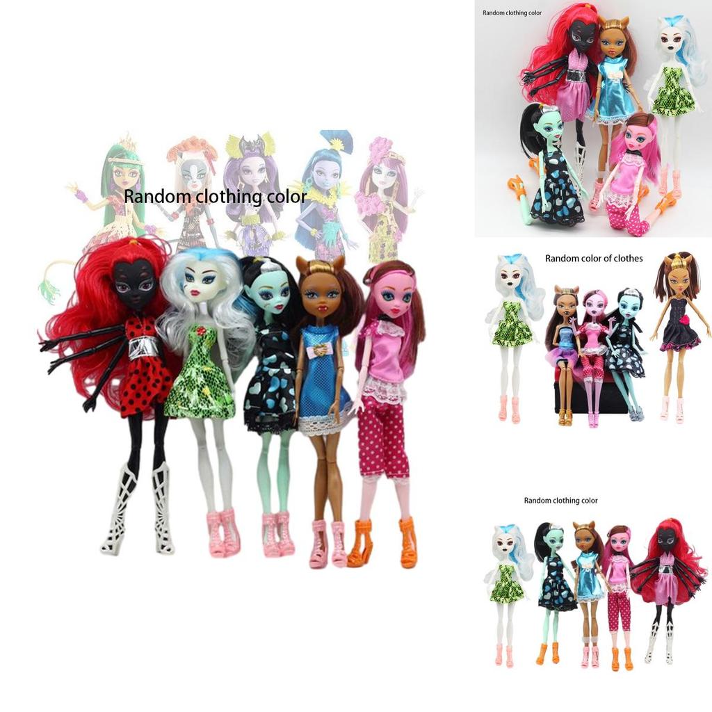 Elegante Monster High Puppe Harzmaterial Modische Spielzeugsammlung