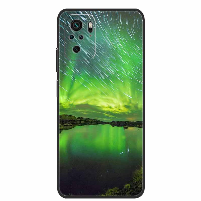 Für Xiaomi Poco M5s Hülle Luxus TPU Weiches Silikon Handy Rückseite für PocoM5s Stoßfest Blumen Niedliche Cartoon Blumen Neue Hülle