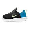 Nike Lil Swoosh Leather Fabric Low-Top Sports Casual Shoes Baby Sneaker Black Blue Green AQ3113-006