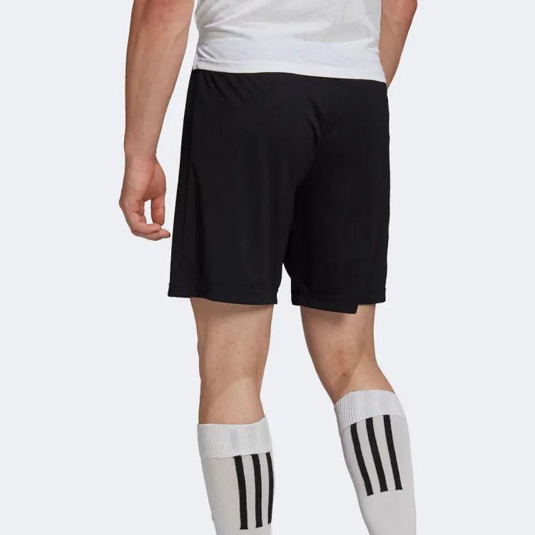 Adidas Ent22 Training Shorts Solid Logo Soccer Weave Men Bottoms Black HB0575