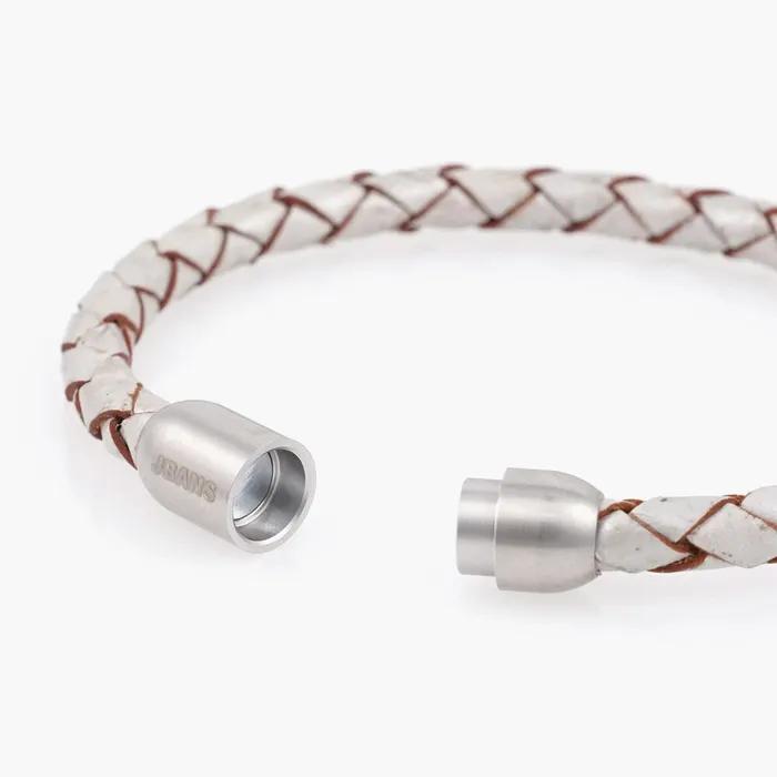 5mm Basic Coil Leather Magnetic Buckle Bracelet (C2403AC1176)