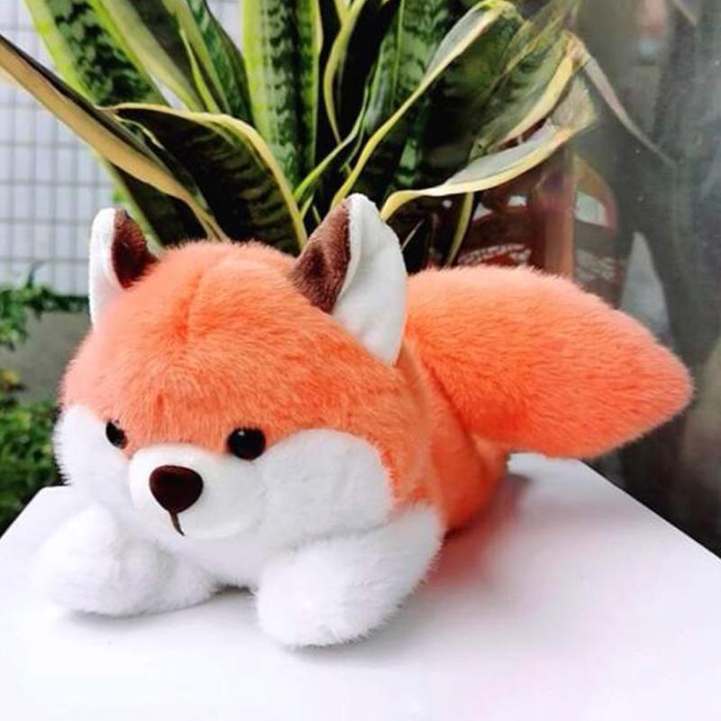 

Прекрасный браслет-пощечина с изображением лисы, плюшевый, набивной, забавный, хлопающий, в виде кольца для руки, детские забавные игрушки, подарки на день рождения Fox