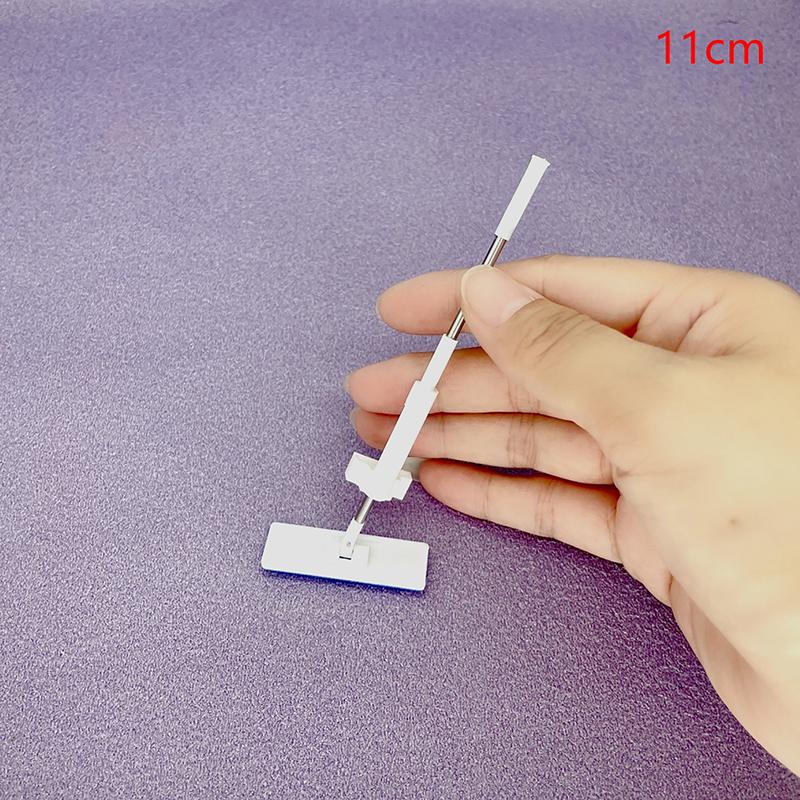 1:12 Dollhouse Miniature Mop Mini Cleaning Tool Furniture Decor Toy Kids Pretend Play Toys Doll House Accessories