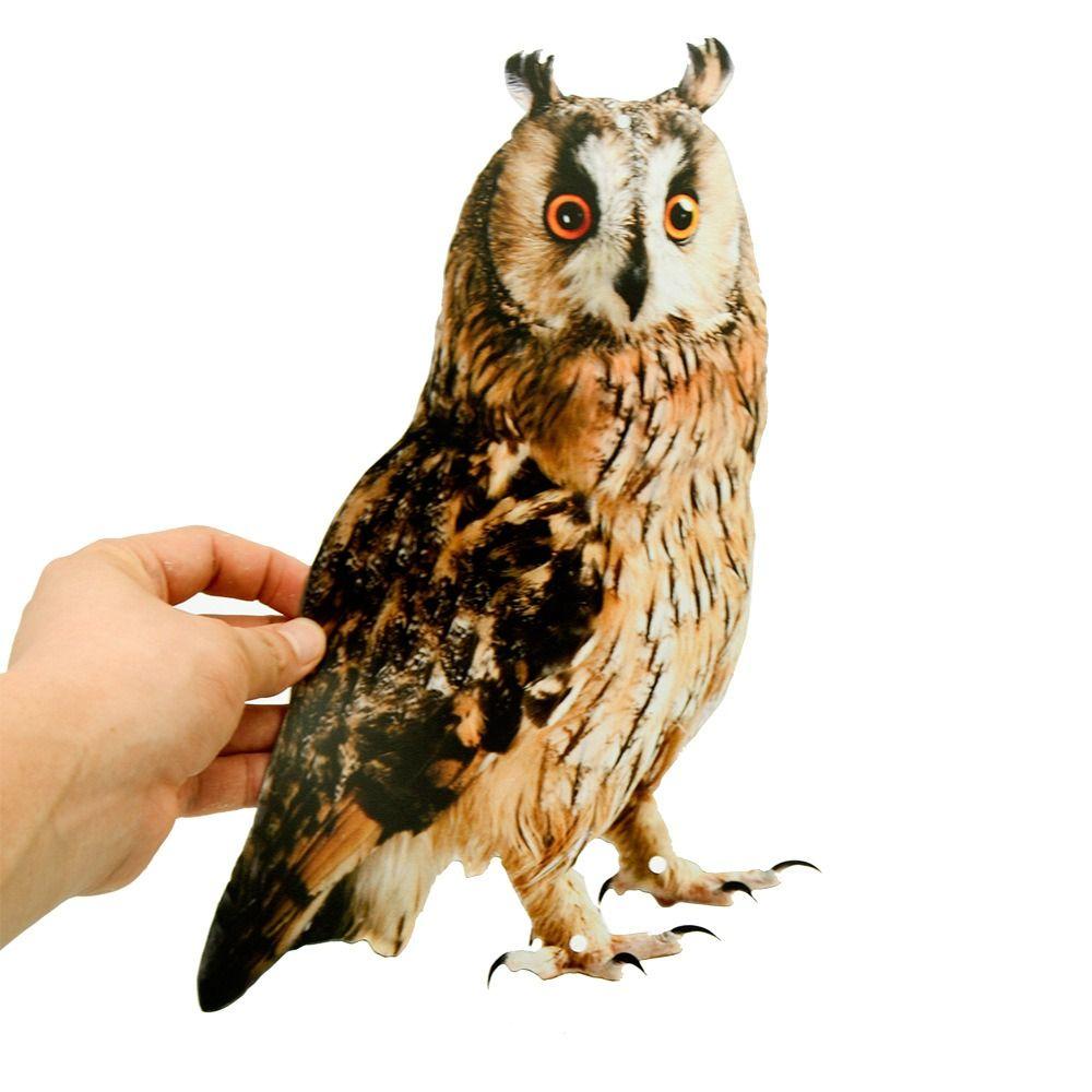 Waterproof Fake Bird Repellent Owl Scarecrow Bird Repeller Bird Repel Scare Devices  Balcony