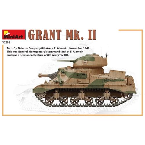 Miniart 1/35 British Grant Mk.2 Plastic Model MA35282