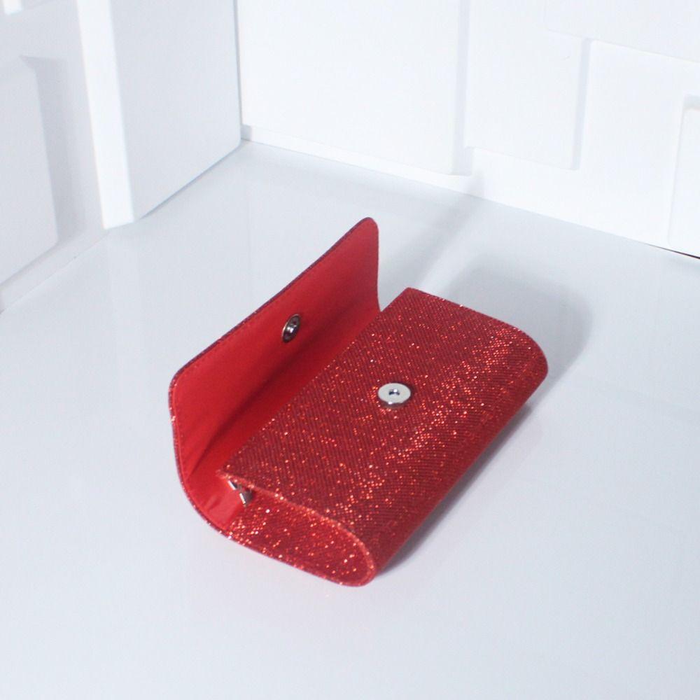 Luxury Champagne Evening Handbag Glitter Shoulder Bag Portable Chain Dinner Bag Wedding Party