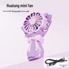 Portable Mini Cartoon Flower USB Desk Fan - Student Gift