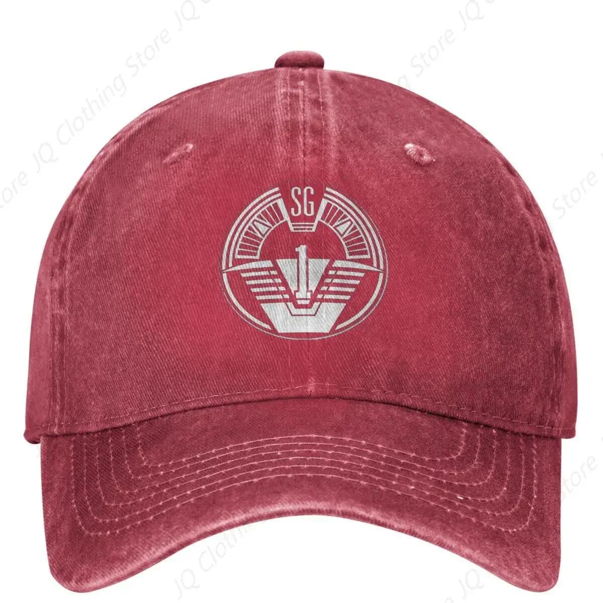 Бейсболка Stargate Casual Весенняя с логотипом SG1 Тракерская шляпа Горячая распродажа Для бега Хиппи Хип-хоп Шляпы Мужская Женская y2k Крутые бейсболки Adjustable