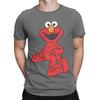 Elmos Onyx Elmo Lace Sesame Motion Street Funny Graphic 100 Cotton TShirt sSesame Street Tops Tees For Unisex