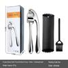 Multifunctional Zinc Alloy Garlic Press & Mortar for Home Use