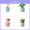 Garden Inspired Plush Lucky Grass Plant Ornament With Short Plush Fabric For Living Room Decor Gift For Girls