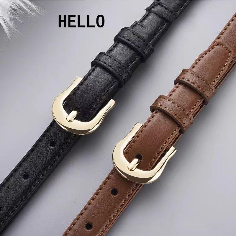 Belts for Women Luxury Designer Fashion Black Brown Belt Women's Trousers Belt for Jeans Lady Waist Belt Strap for Dresses CY10