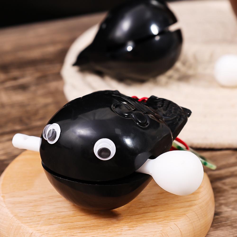 Mini Wooden Fish Tapping Decompression Toys Office Desktop Percussion Ornaments for Girls and Boys Birthday Gifts