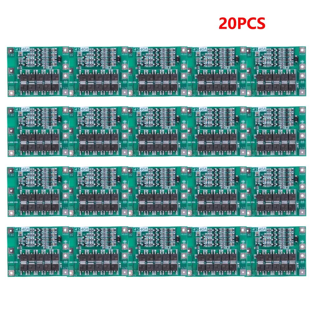 3S/4S 5A 10A 20A 40A 60A Li-ion Lithium Battery Charger Protection Board 18650 BMS For Drill Motor with Standard/Enhance/Balance