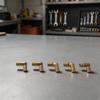 Folding Hinges Brass Hinges For Home Projects Solid Brass Construction Compact Size For Crafts Easy Installation 0.78 X 0.15