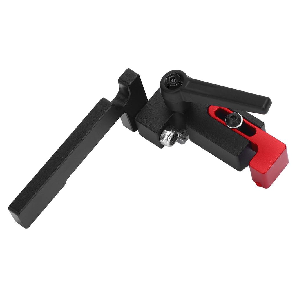 75 Type Miter Track Stop Aluminum Alloy T Track Stop Limiter Fence Chute Flip Stopper for Woodworking