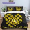 Custom Name BVB Bedding,Quilt Set Quilt Cover Pillowcase Home Birthday Gift(1 * Duvet Cover + 2 * Pillowcase, Without Core) -HE41
