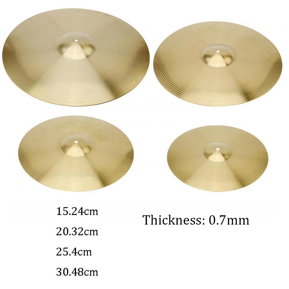 Schlagzeugteile Schlagzeugbecken Percussion-Zubehör Jazz-Schlagzeugbecken Musikinstrumentenzubehör