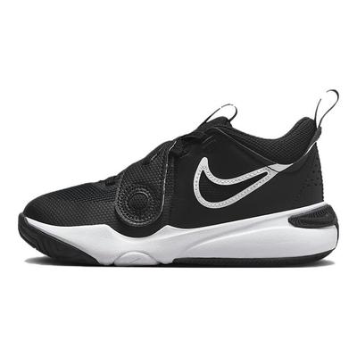 Team Hustle D11 PS Zapatillas para niños blancas y negras DV8994-002