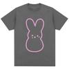 Lil Peep Emo Rabbit Girl Fun Meme Summer Mens Casual Loose Short sleeved Tshirt