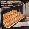 Unbleached Precut Parchment Paper for Baguette Bread Pan - 100-Pack Disposable Baking Sheets for Sourdough French Bread Pans, Non-Stick Baking