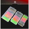 Lure Bait Bionic Two-tone Spiral Soft Fish Set8Only for Mandarin Fish and Mandarin Crappie Universal Boxed Fishing Bait