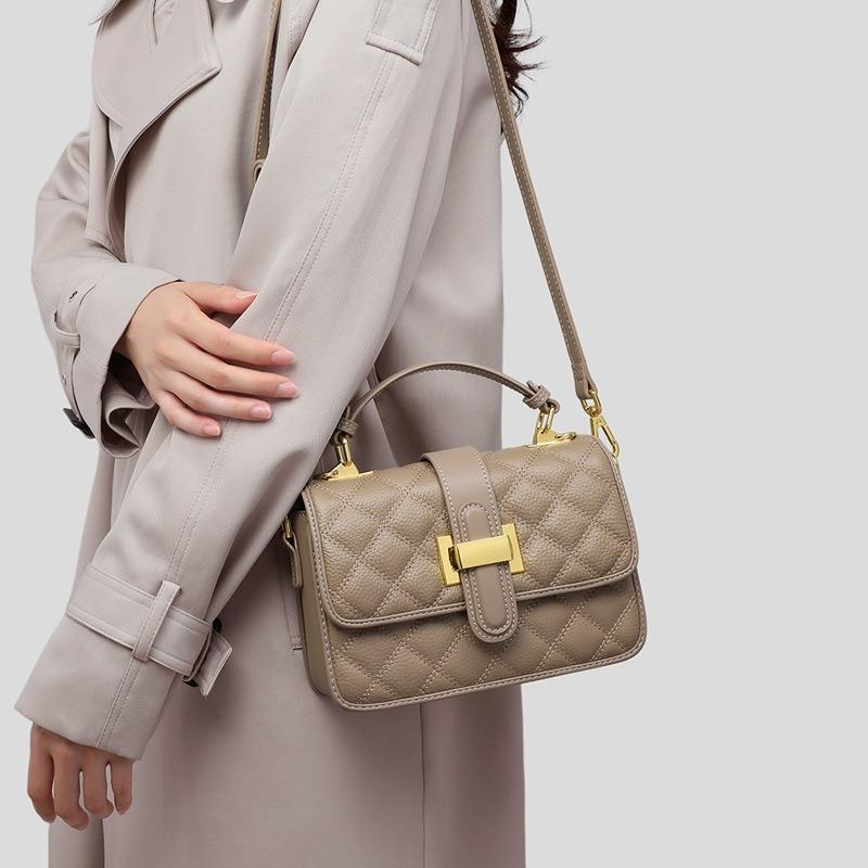 Bags Women's Bags Spring, Autumn and Winter New Fashion Messenger Bags Premium Versatile Handbags Rhombus Small Bags