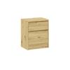 SN9-FX Bedside Table, Artisan Oak