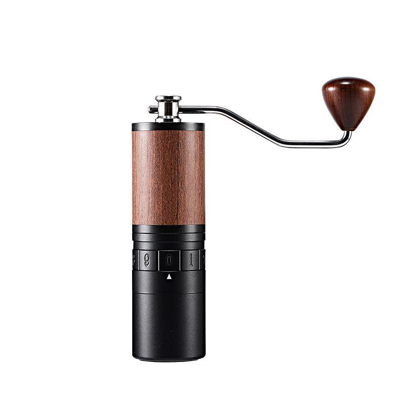 GC40 Ghost Tooth Burr Hand-Crank Manual Coffee Grinder - Portable Stainless Steel Coffee Bean Grinder