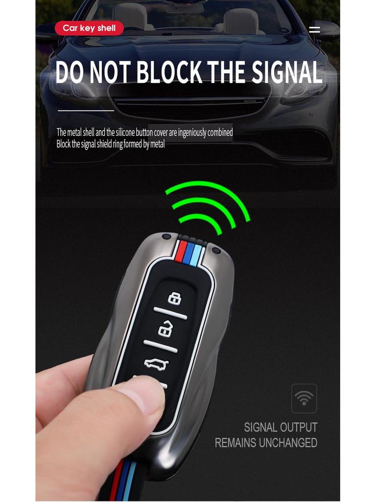 Pouzdro na klíč Ford Territory pro model Jiangling 2021 - 5/6/7 sedadel, špičkové plné obalení, spona na skořepinu auta, mod.