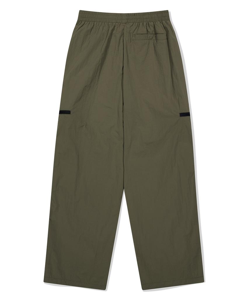 MAHAGRID Basic Logo Nylon Pant Khaki(Mg2Efmsc01A)
