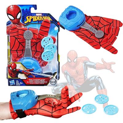 Shooting Spiderman Glove Disc Launcher Hasbro E3367 For a Gift