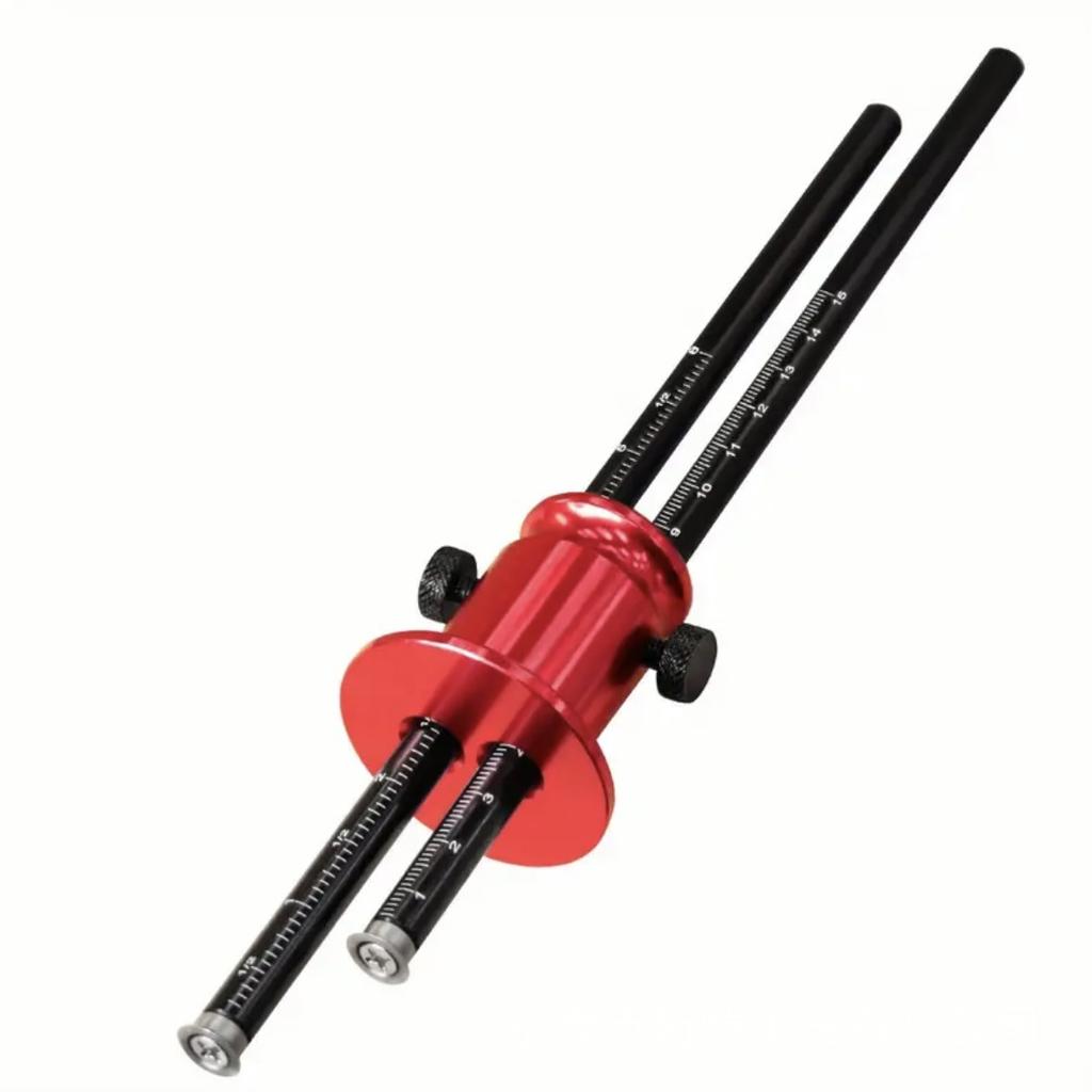 Woodworking European Scriber, Blade Type Woodworking Scriber, Tenon Scriber, Measuring Tool Multi-functional Positioning Ruler