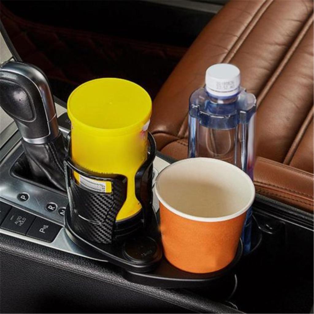 Universal Adjustable Car Cup Holder with Secure Grip for Bottles, Cans, and Mugs Easy Installation and Durable Design