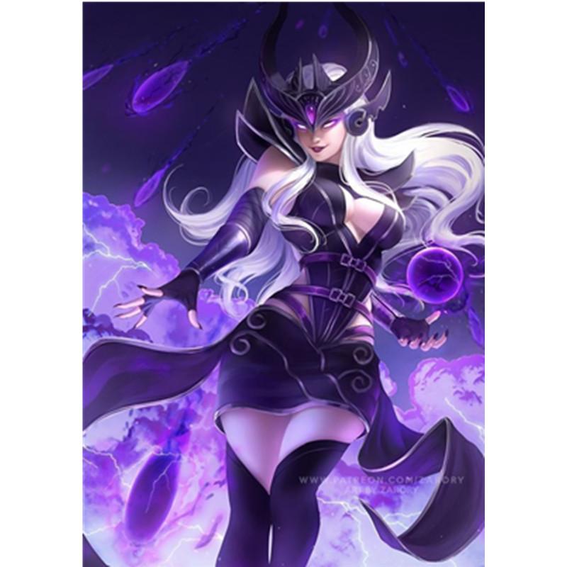 5D DIY Diamond Painting Fox Fairy Girl Diamond Embroidery Cross Stitch Kit Full Rhinestone Mosaic Home Decor