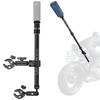 Ulanzi VL03 Motorcycle Handlebar Double Clamp Invisible Selfie Stick with Super Telescopic Compatible with Insta360 Hero Action 5 Action and OSMO with