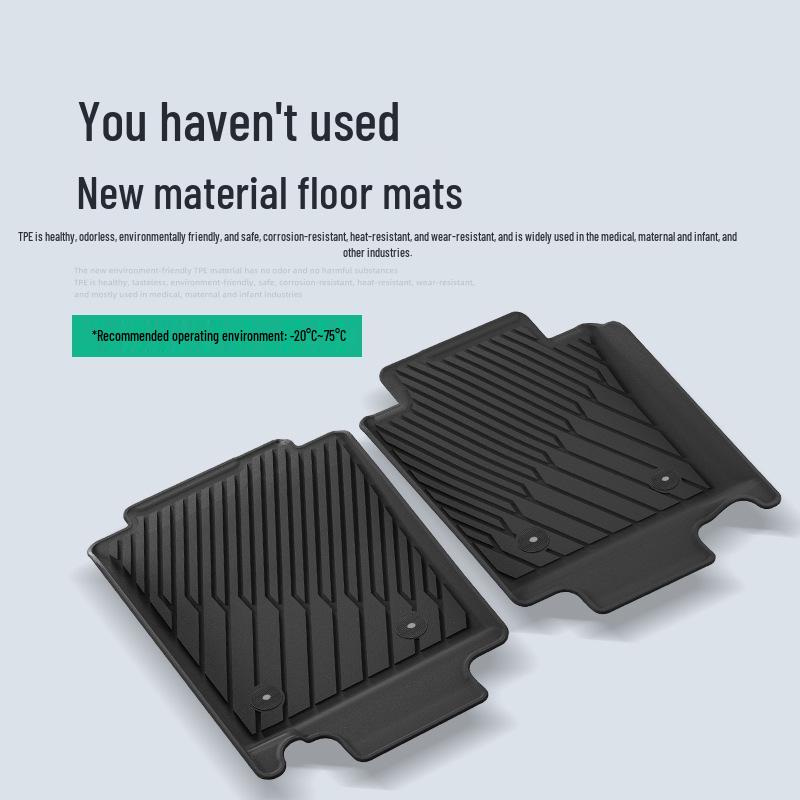 Fits 25 NIO ET9: TPE Floor, Trunk, and Backrest Mats.