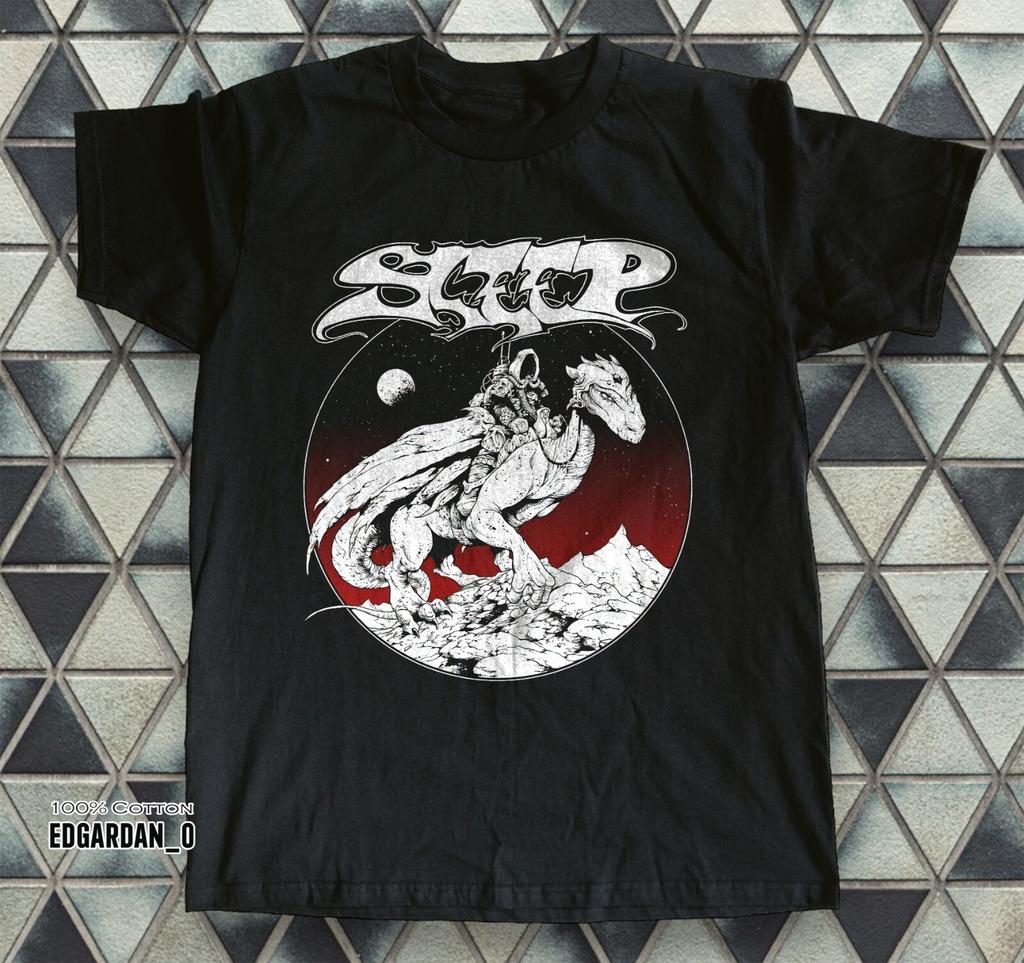 SLEEP DRAGONAUT Album Doom Metal Musikband Schwarzes T-Shirt Größe S-5XL